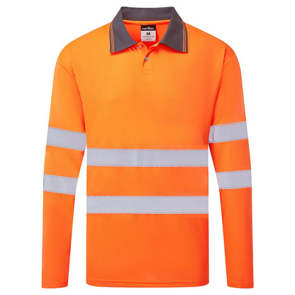 Portwest ES1 Essential Hi-Vis Polo Shirt L/S ES277