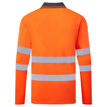 Portwest ES1 Essential Hi-Vis Polo Shirt L/S ES277