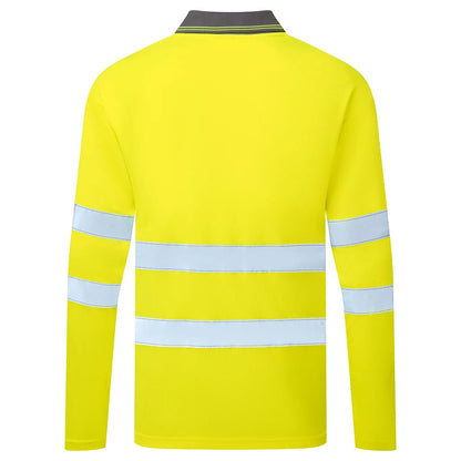 Portwest ES1 Essential Hi-Vis Polo Shirt L/S ES277