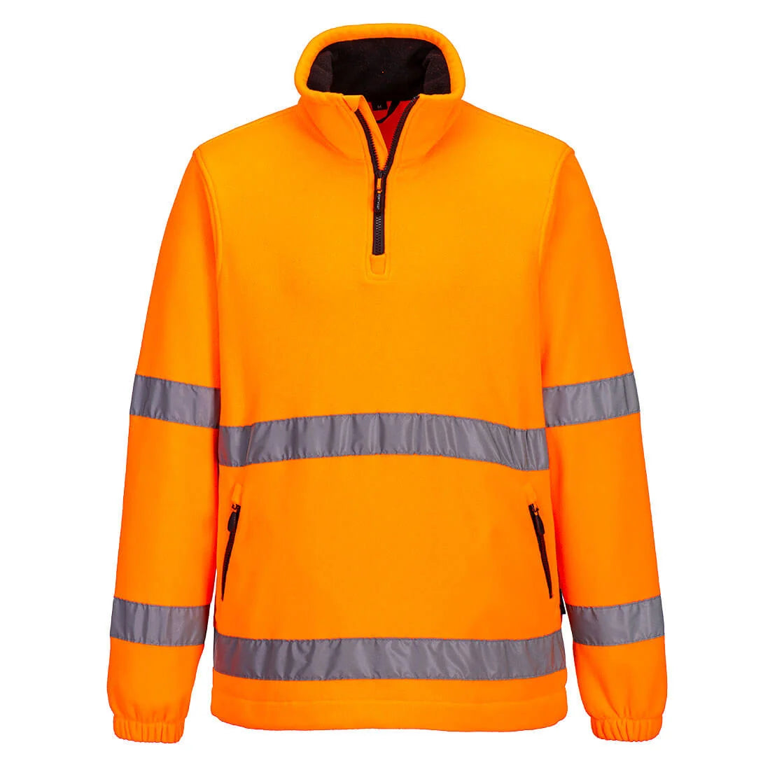 Portwest Hi-Vis 1/2 Zip Fleece F302