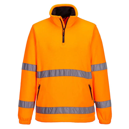 Portwest Hi-Vis 1/2 Zip Fleece F302