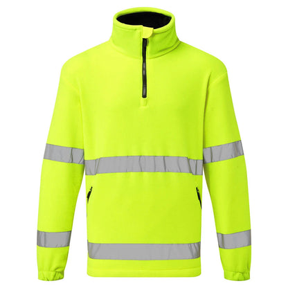 Portwest Hi-Vis 1/2 Zip Fleece F302