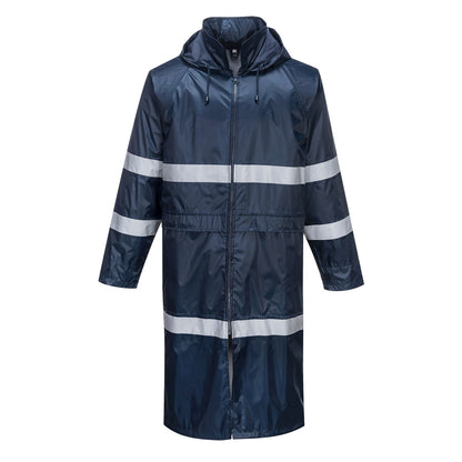 Portwest Classic Iona Rain Coat Navy F438