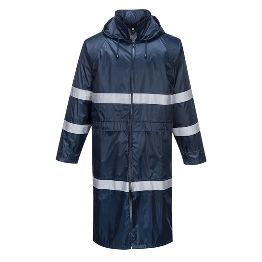 Portwest Classic Iona Rain Coat Navy F438