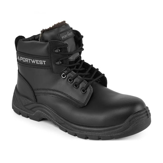 Portwest Composite Leather Winter Ankle Boot S3S SR FC12