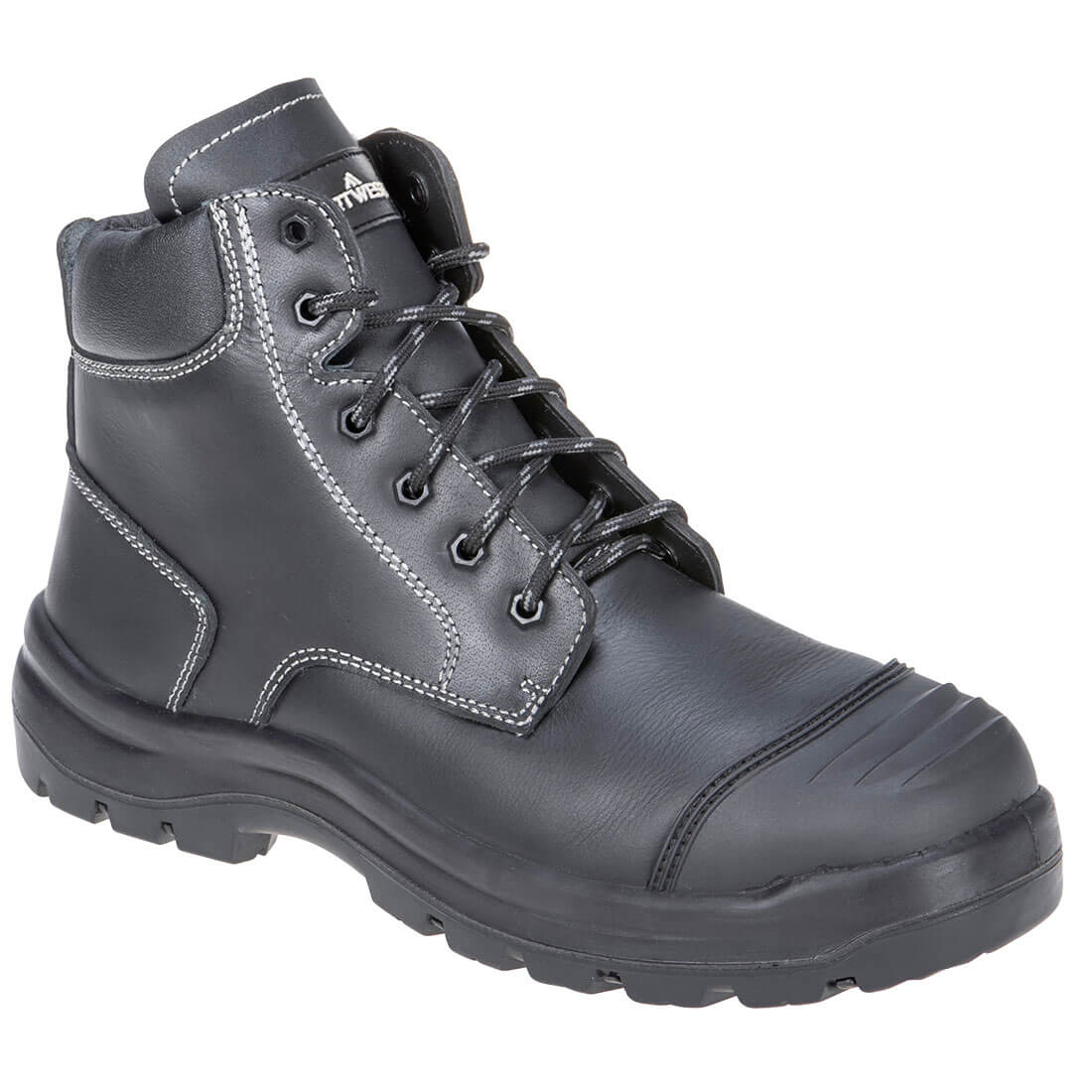 Portwest Steel Leather Mid Boot S3 HRO FO SC HI CI LG SR FD10