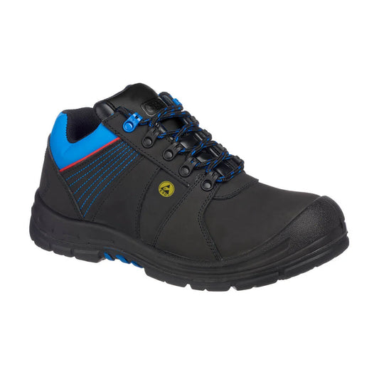 Portwest Composite Action Nubuck Low Shoe S3 ESD HRO SRC FD27