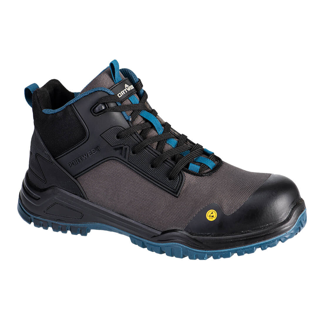 Portwest Bevel Composite Mid Boot S3S ESD SR FO FE01