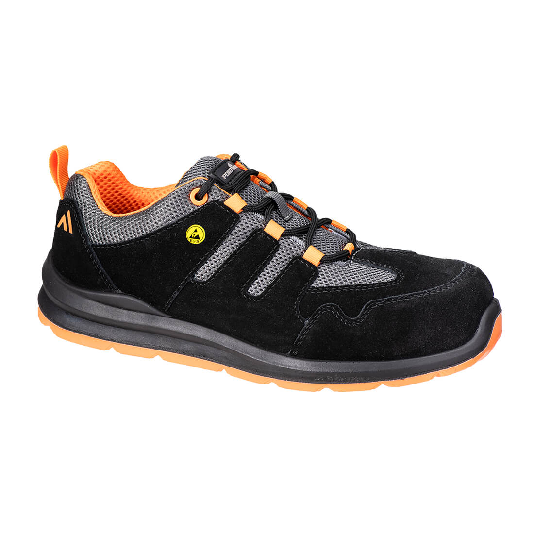 Portwest Composite Cow Suede Leather Trainer S1 ESD SR FO FE07