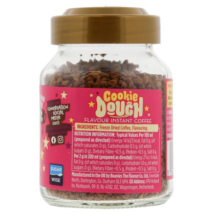 BEANIES 50G FLAVOUR COFFEE COOKIE DOUGH FOBEA003