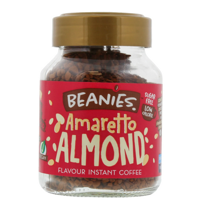 BEANIES 50G FLAVOUR COFFEE AMARETTO ALMOND FOBEA008