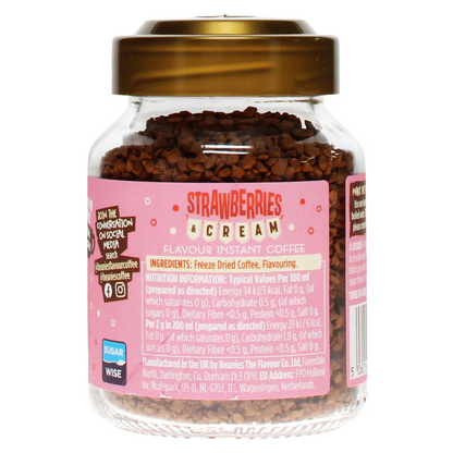 BEANIES 50G COFFEE STRAWBERRIES & CREAM FOBEA046