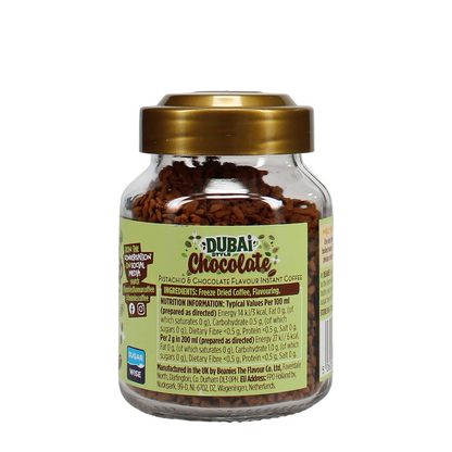 BEANIES 50G FLAVOUR COFFEE DUBAI CHOCOLATE FOBEA047