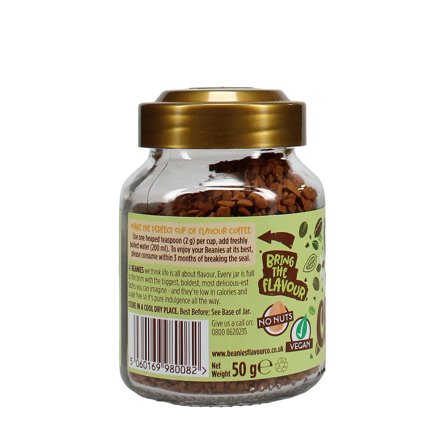 BEANIES 50G FLAVOUR COFFEE DUBAI CHOCOLATE FOBEA047