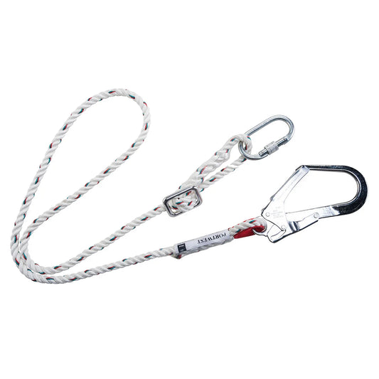 Portwest Adjustable 2m Restraint Lanyard FP22