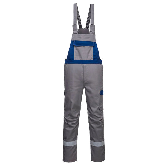 Portwest Bizflame Industry Two Tone FR Bib and Brace FR07