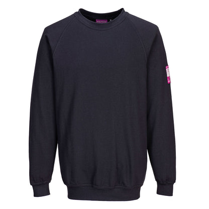 Portwest  Modaflame Knit FR Sweatshirt Navy FR12
