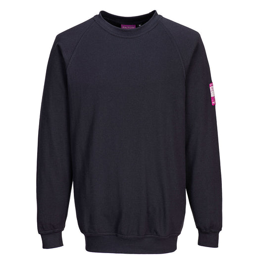 Portwest  Modaflame Knit FR Sweatshirt Navy FR12