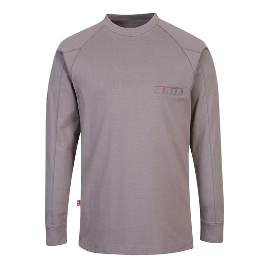 Portwest Bizflame Knit FR Long Sleeve T-Shirt FR33