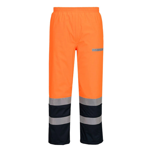 Portwest  Bizflame Rain+ Hi-Vis Multi-Norm Contrast FR Winter Trousers FR434
