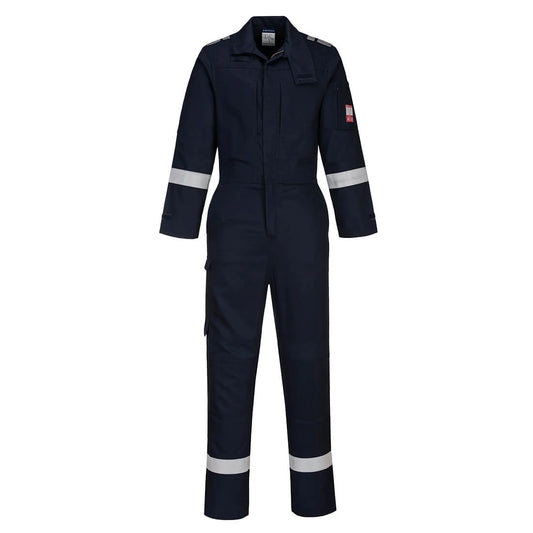 Portwest Bizflame Work Lightweight Stretch Panelled FR Coverall FR502
