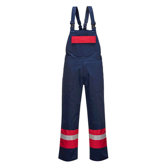 Portwest Bizflame Work Two Tone FR Bib and Brace FR57