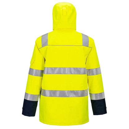 Portwest Bizflame Rain+ Hi-Vis Multi-Norm Contrast FR Jacket FR605