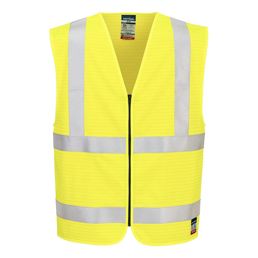 Portwest Bizflame Hi-Vis FR Zip Vest FR615