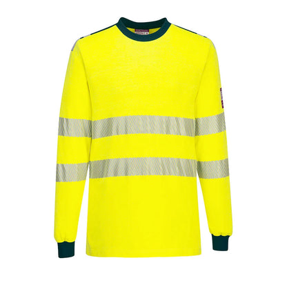 Portwest PW3 Modaflame Knit Hi-Vis FR Long Sleeve T-Shirt FR701