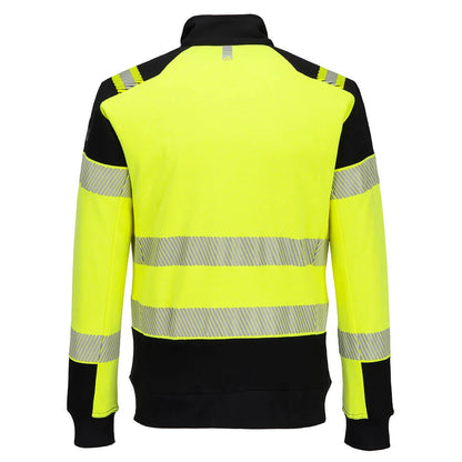 Portwest PW3 Modaflame Knit Hi-Vis FR Full Zip Sweatshirt FR717