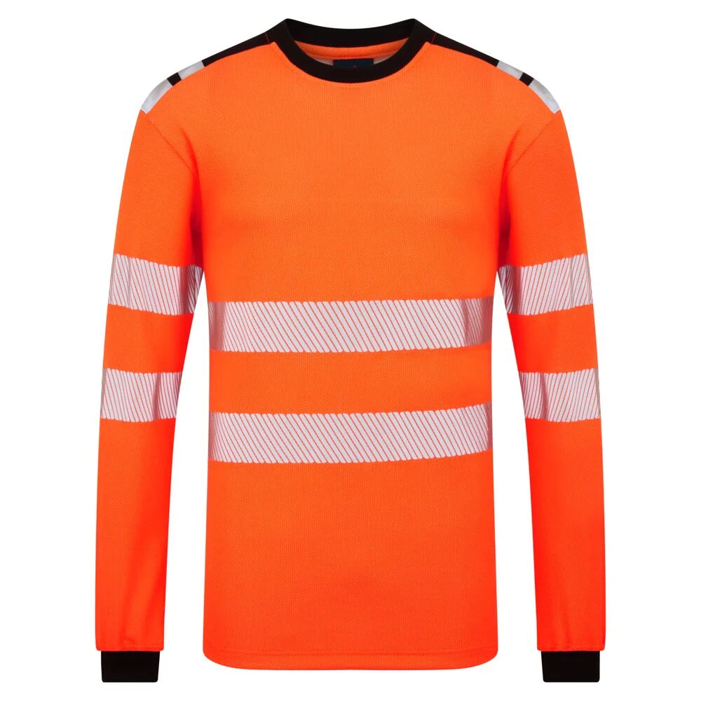 Portwest PW3 Modaflame Knit HVO FR Long Sleeve T-Shirt FR736