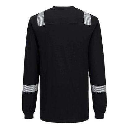Portwest WX3 Modaflame Knit FR Long Sleeve T-Shirt  FR751