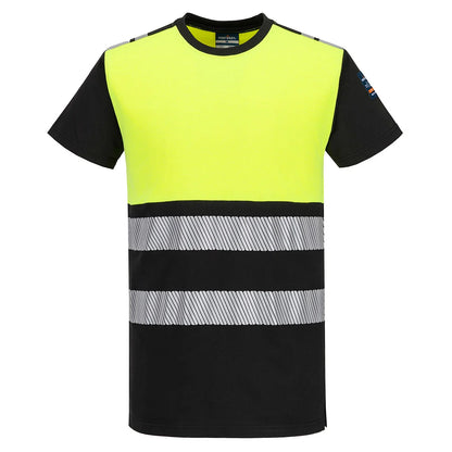 Portwest PW3 Modaflame Knit Hi-Vis Class 1 FR Short Sleeve T-Shirt FR775