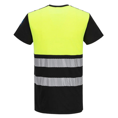 Portwest PW3 Modaflame Knit Hi-Vis Class 1 FR Short Sleeve T-Shirt FR775