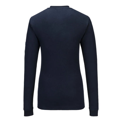Portwest Modaflame Knit FR Women's Long Sleeve T-Shirt FR808