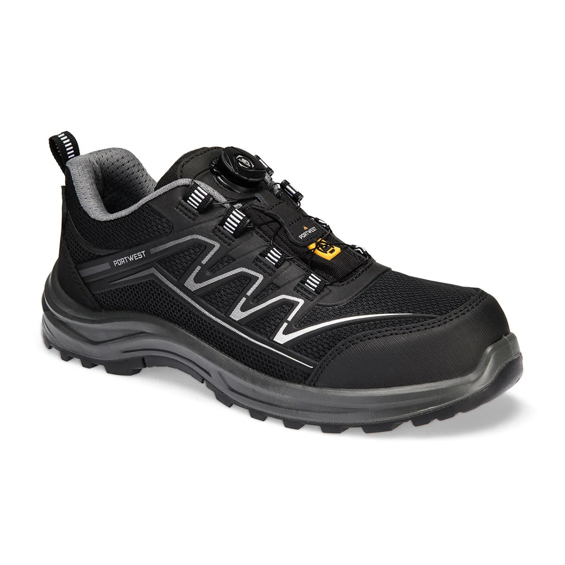 Portwest Composite KPU and Mesh Trainer S1PS ESD SR FO FT32