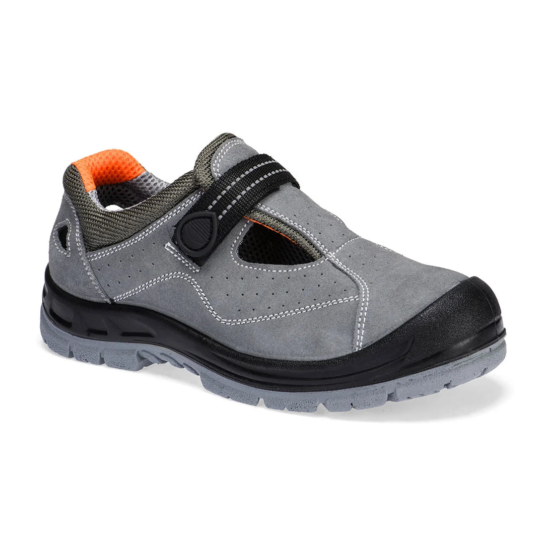 Portwest Steel Cow Suede Leather Sandal S1 SR FO FW42
