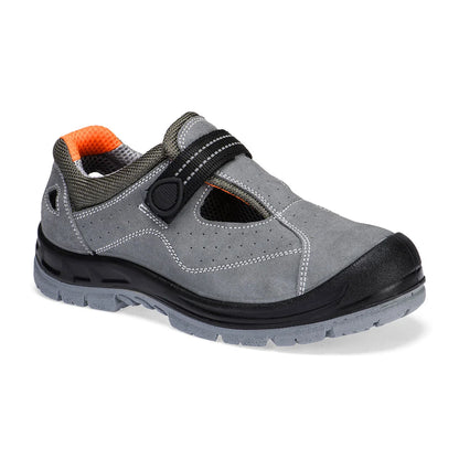 Portwest Steel Cow Suede Leather Sandal S1 SR FO FW42