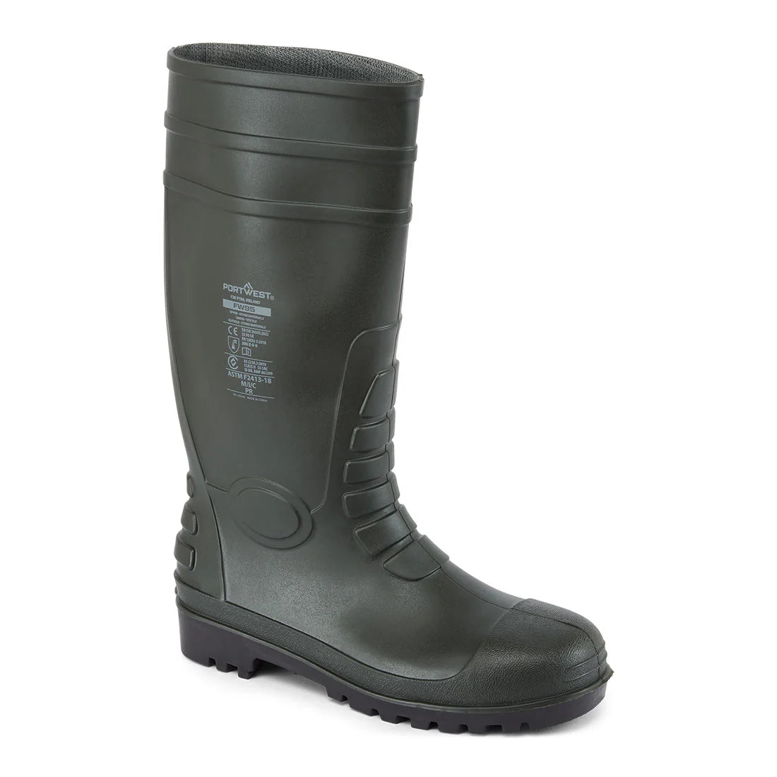 Portwest Steel PVC Wellington S5 FO FW95
