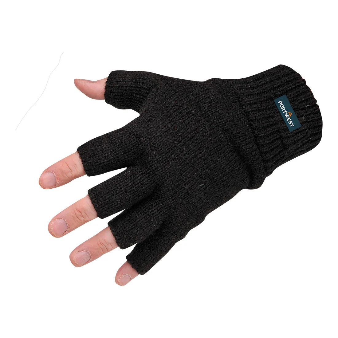 Portwest Insulated Fingerless Knit Glove GL14