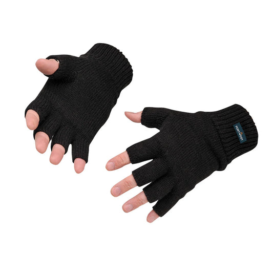Portwest Insulated Fingerless Knit Glove GL14