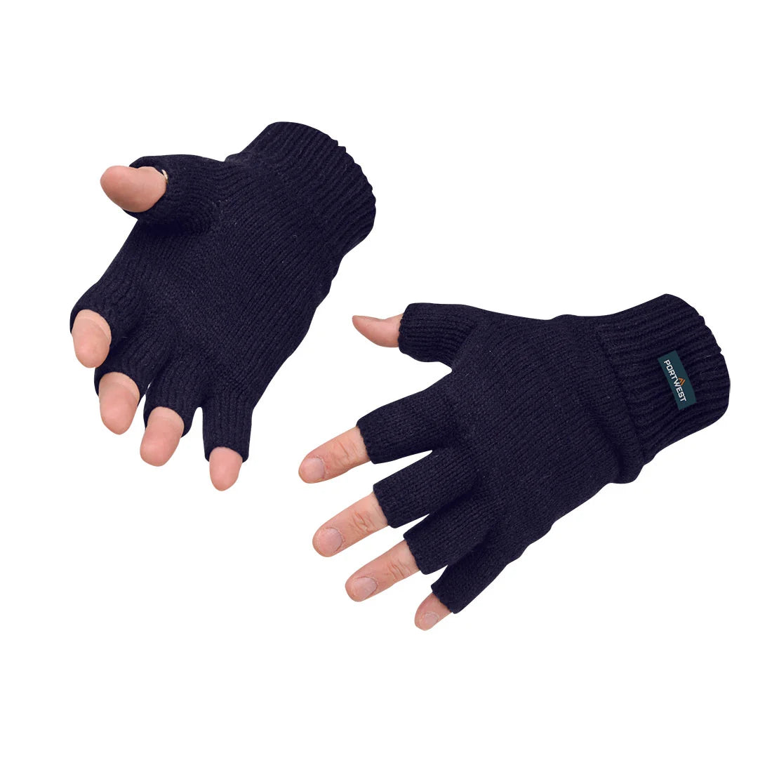 Portwest Insulated Fingerless Knit Glove GL14