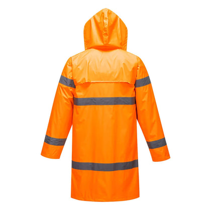 Portwest Hi-Vis Rain Coat 100cm H442