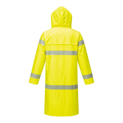 Portwest Hi-Vis Rain Coat 100cm H442
