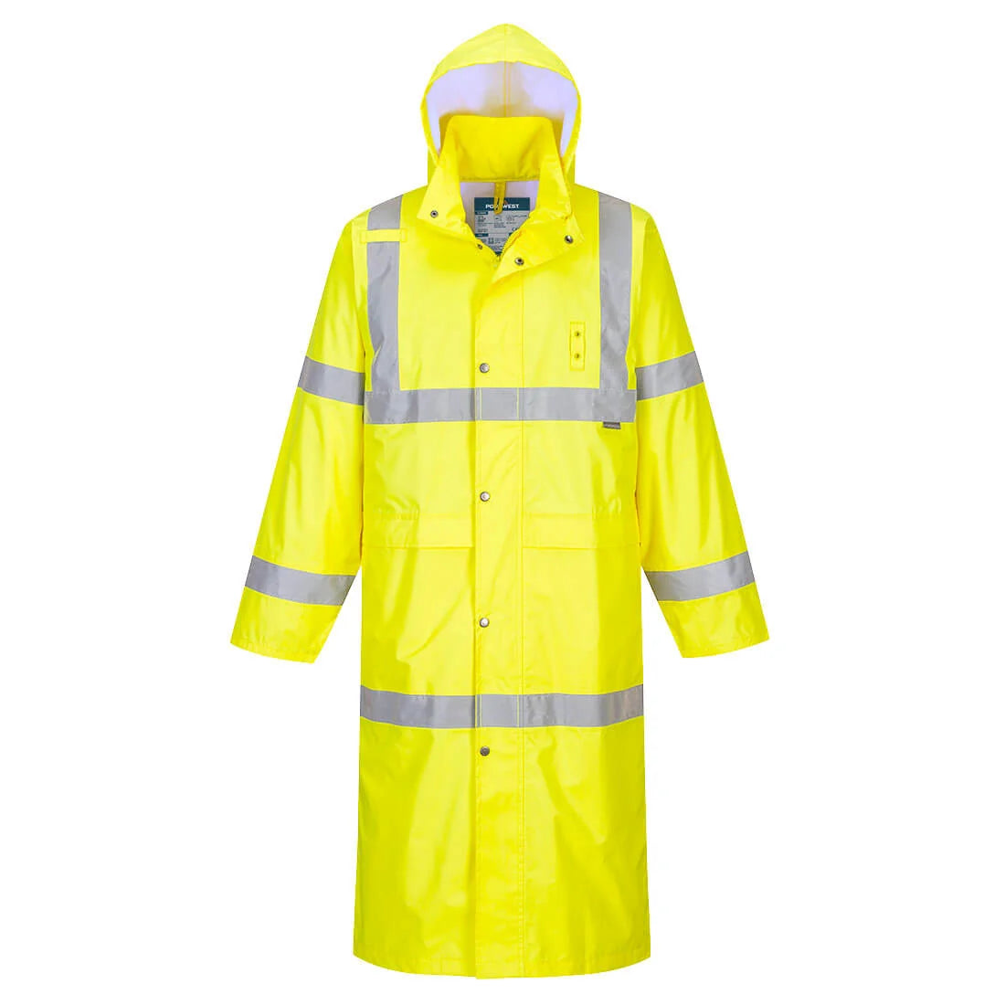 Portwest Hi-Vis Rain Coat 122cm H445