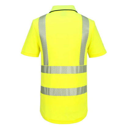 Portwest KX3 Sport Hi-Vis Zip Polo Shirt / KX302