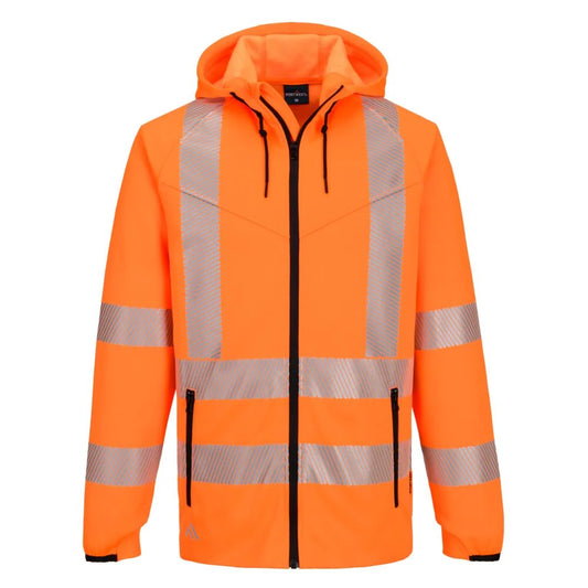 Portwest KX3 Sport Hi-Vis Zipped Hoodie KX303