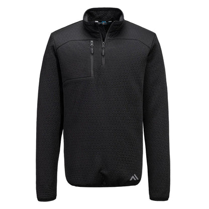 Portwest KX3 Sport Textured 1/4 Zip Sweatshirt KX376