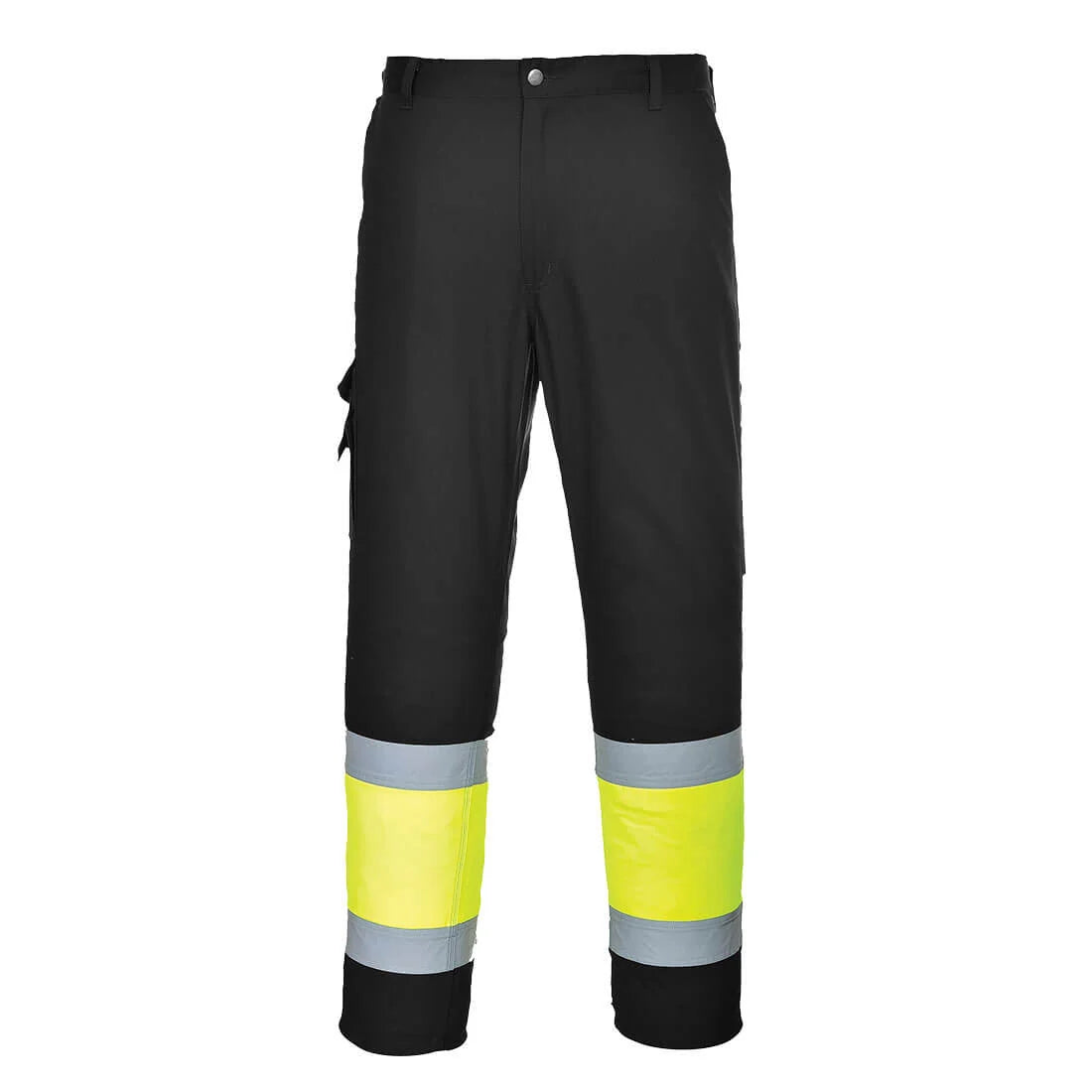 Portwest Hi-Vis Lightweight Contrast Class 1 Service Trousers L049