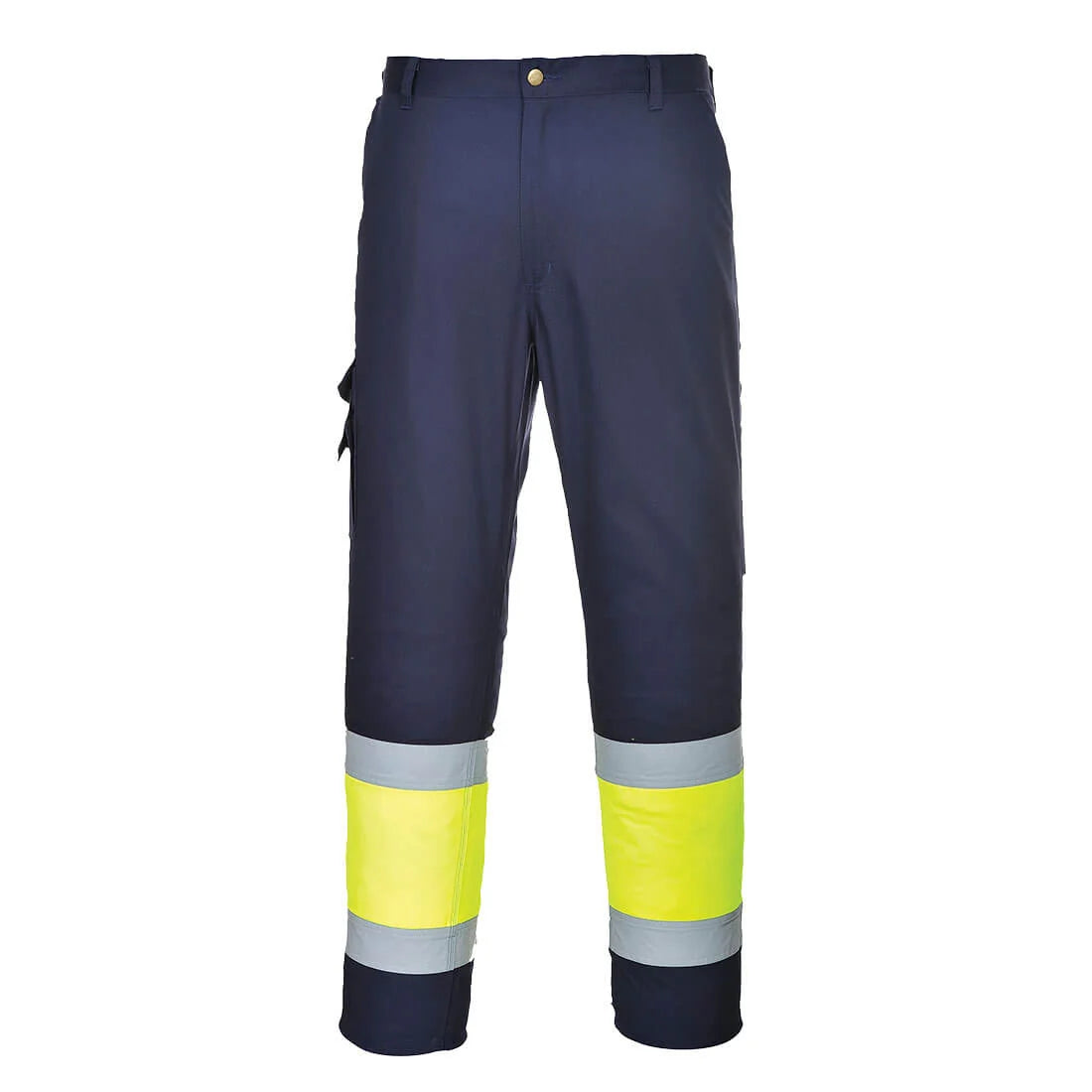 Portwest Hi-Vis Lightweight Contrast Class 1 Service Trousers L049